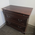 Vintage Style 2 Drawer Lateral File Cabinet w/ Pull-Out Shelf